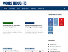 Tablet Screenshot of moorethoughts.com
